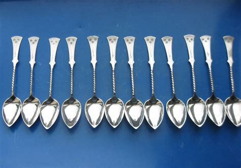 Silver Spoons 12 835 Silver J A A Gerritsen Catawiki