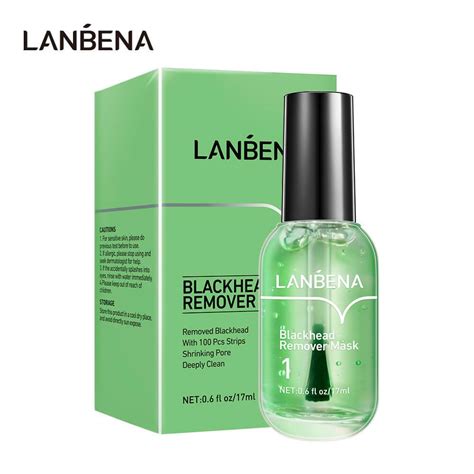 Lanbena Blackhead Remover Mask Serum Deep Cleaning Shrinking Pores