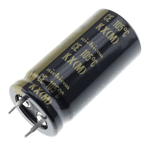 Nichicon Kx Electrolytic Capacitor Uf V Audiophonics