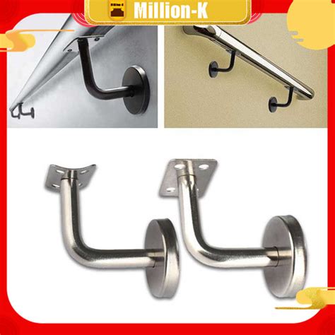 Jual Bracket Handrail X Mm Railing Tangga Stainless Bend