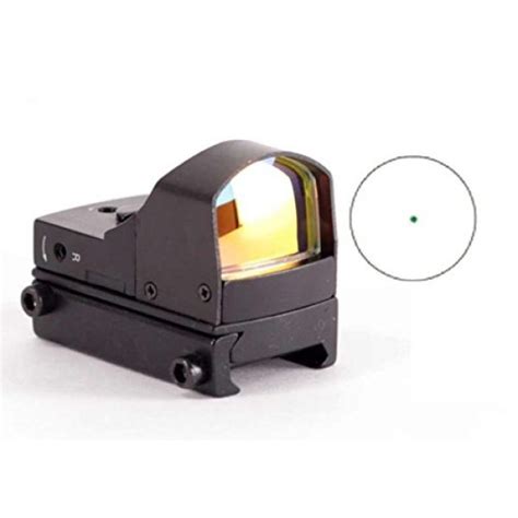 Ultimate Arms Gear Tactical Micro Compact Green Dot Open Reflex Sight