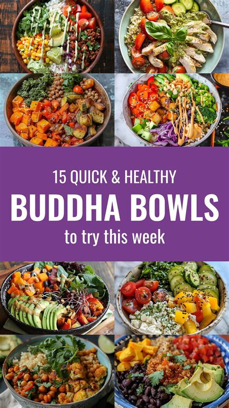 15 Healthy Buddha Bowl Recipes En 2024 Boudha Bowl Vegetarien Salade