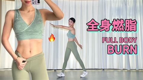 艾琳新 20分钟全身燃脂运动🔥 新手友好安静瘦肚子 新手友好 20 Min Full Body Workout Youtube