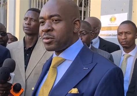 Chamisa Poll Fight Turns Nasty The Zimbabwe Mail