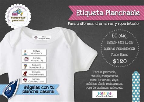 Actualizar 66 Imagen Etiquetas Para Ropa Planchables Abzlocal Mx