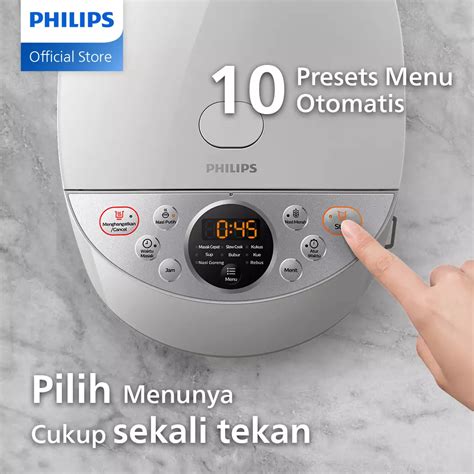 Jual Philips Philips Digital Rice Cooker Magic Com Hd4515 30 1 8 L