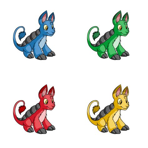 Day 3 of choosing each Neopets species default colour, yesterday was ...