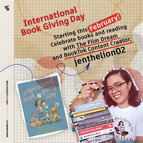 International Book Giving Day This February