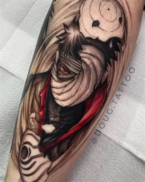 Animes Mega Tattoos On Instagram Talento Doug Tattoo Obito