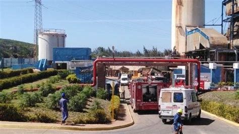 Un derrumbe en la Termoeléctrica Guiteras de Matanzas sepulta a cuatro