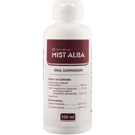 Mist Alba Oral Suspension 100ml Shop Today Get It Tomorrow