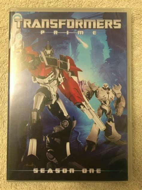 Transformers Prime Season One Dvd 2012 4 Disc Set Ebay