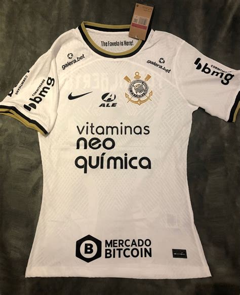 Camisa Corinthians 2022 Modelo De Jogo Na Etiqueta Yuri Alberto