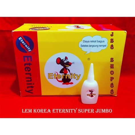 Jual Lem Korea Eternity Super Jumbo Asli Lem Eternity Gambar Tikus