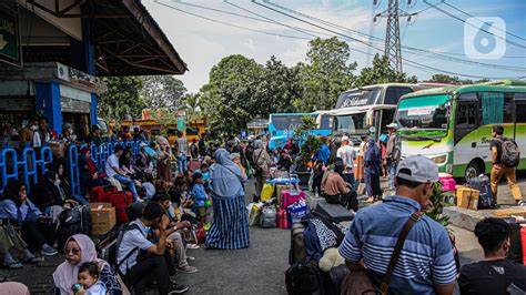 Arus Balik Lebaran Idul Fitri Di Terminal Kampung Rambutan Diprediksi