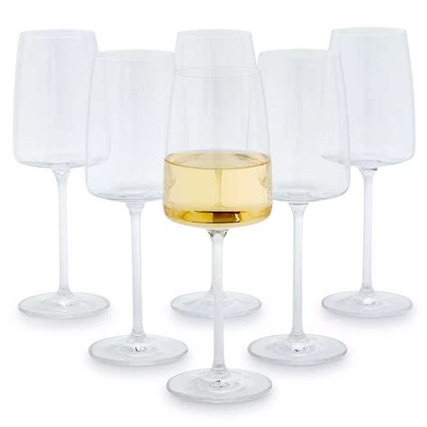 Schott Zwiesel Sensa Soft White Wine Glasses Set Of 6 Sur La Table