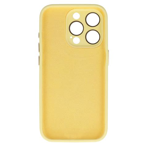 Tel Protect Lichi Soft Case For Iphone Pro Yellow Iphone Pro