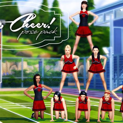 Sims 4 Cheerleading Poses