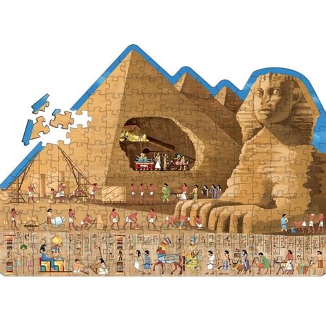 Puzzle Sassi Voyage D Couvre Explore L Gypte Ancienne