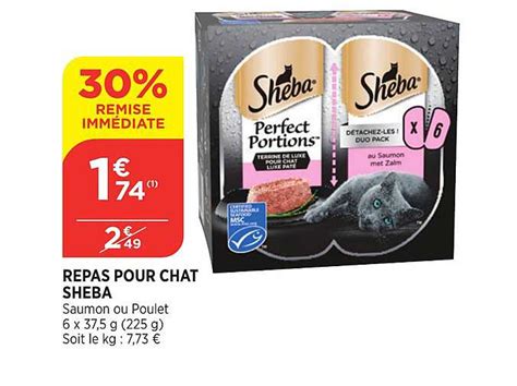 Promo Repas Pour Chat Sheba chez Maximarché iCatalogue fr