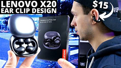 Lenovo X20 Review Ear Clip Earbuds Are Something Different Youtube