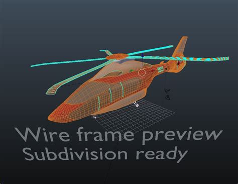 Future Heli 3d Model 15 3ds Dae Fbx Unknown Obj Stl Blend Free3d