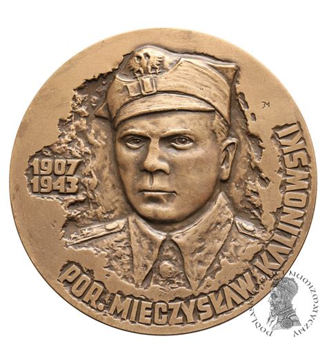 Polska PRL 19521989 Medal 1973 Romuald Traugutt 1826 1864 Z