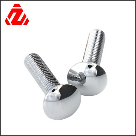 Custom Stainless Steel Round Head Bolt Round Head Bolt And Bolt