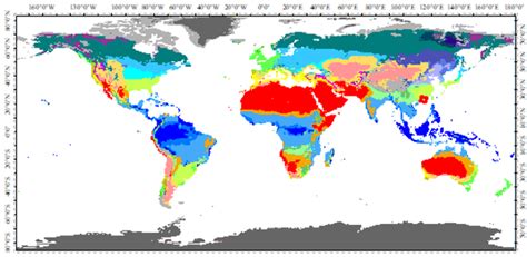 全球Köppen Geiger气候分区数据 知乎