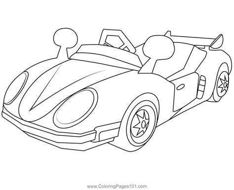 Honeycoupe Mario Kart Coloring Page Printable Coloring Pages, Coloring ...