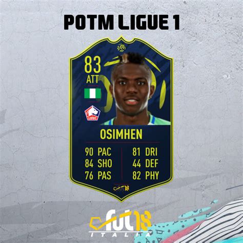 Fifa Ligue Potm Di Settembre Osimhen Il Vincitore Weareutita