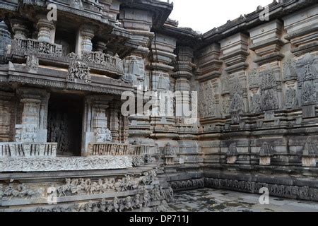 Belur Chennakesava temple - Pillars and sculptures- A typical donkey ...