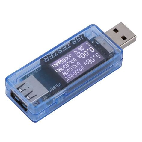 Ej Life Testeur Num Rique Testeur Compteur De Courant De Tension Usb