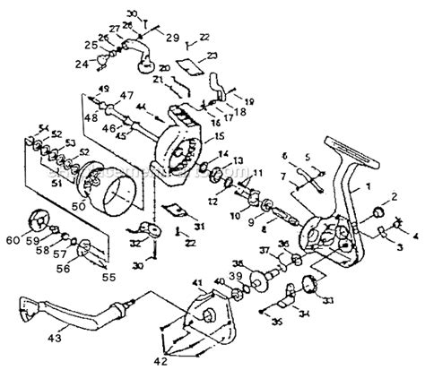 Schematic Diagram Of A Shakespeare Big Stick Shakespeare 205