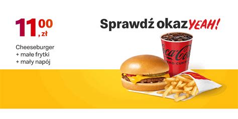 Mcdonald S Z Cheeseburger Ma E Frytki Ma Y Nap J