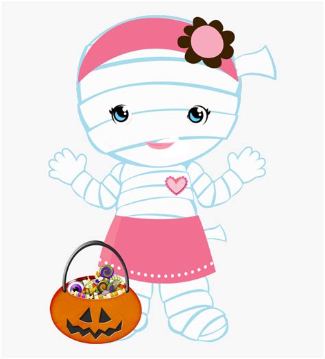 Monsters Halloween Border Clip Art