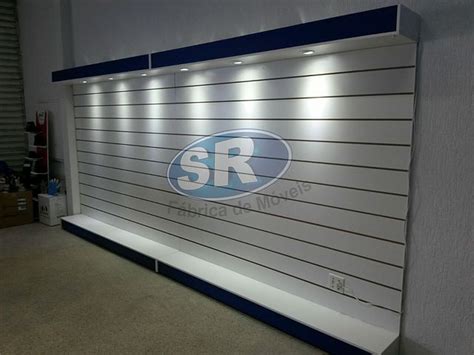 Painel Canaletado Para Lojas SR Fabrica De Moveis Para Lojas Store