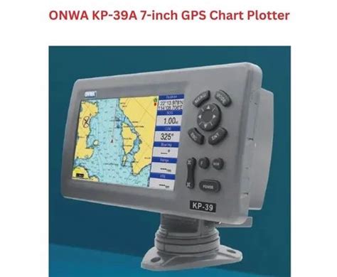 ONWA KP 39A 7 Inch GPS Chart Plotter With Class B AIS Transponder