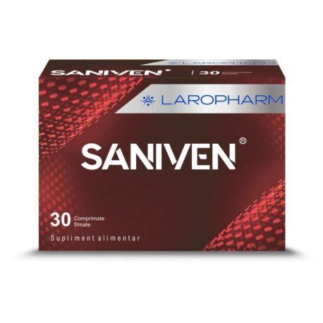 Saniven 30 Comprimate Catena Ro