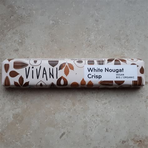 Vivani Chocolate White Nougat Crisp Reviews Abillion