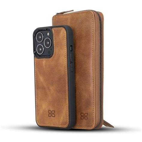 IPhone 13 Pro Pouch Magnetic Detachable Leather Wallet Case Bouletta