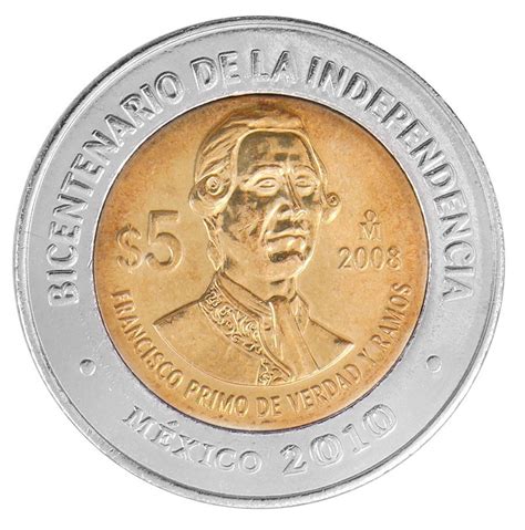 Mexico 5 Pesos 2008 KM 900 Mint Commemorative EBay