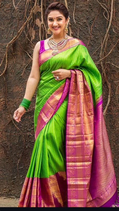 5 Traditional Sarees From Sridevi Vijaykumar's Closet To Shine