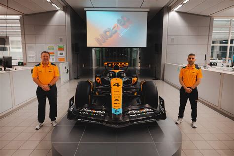 McLaren debuts 2023 F1 car with Red Bull-style sidepod - The Race