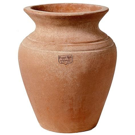 Etruscan Jar With Two Lines Poggi Ugo Terracotta Impruneta