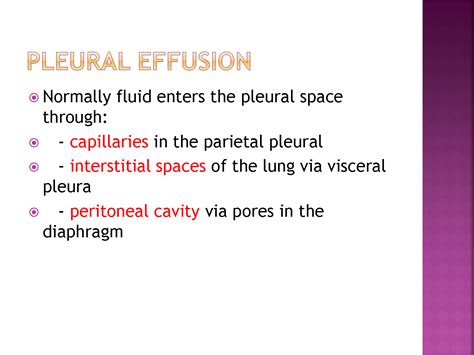 Solution Pleural Effusion Studypool