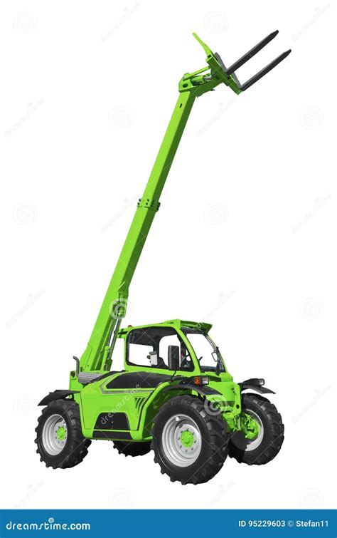 Telescopic Handler Stock Image Image Of Handler Hydraulic