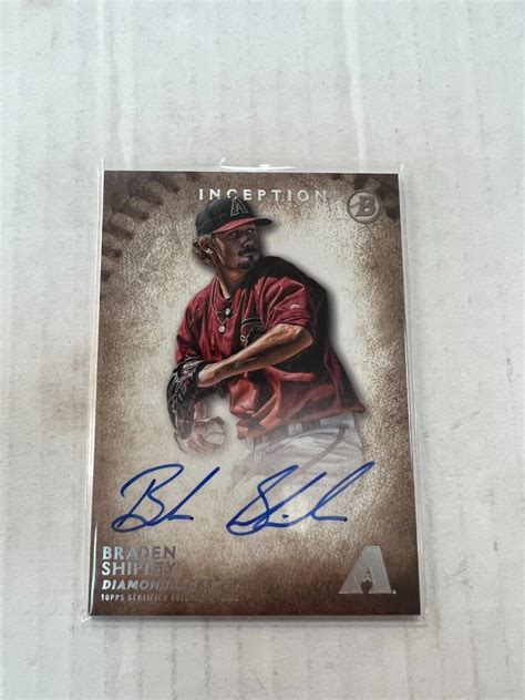 Braden Shipley Bowman Inception Auto Pa Bs Nrmt Ebay