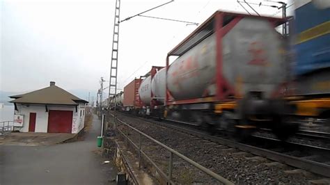 SBB Cargo 482 023 HUPAC onderweg bij Rüdesheim Rhein YouTube