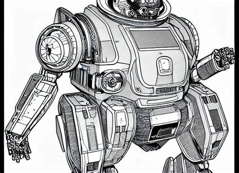 A Giant Anthropomorphic Hamster Shaped Mecha Moebius Stable